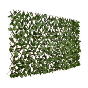 Gard decorativ AT PERFORMANCE, 200x100 cm, extensibil, balcon, curte, terase, frunze, lemn salcie
