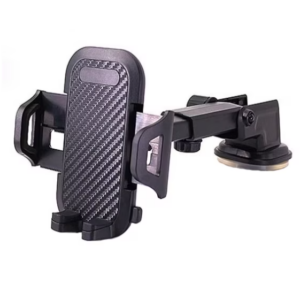 Suport auto universal pentru telefon, 360 de grade, One hand, Ventuza cu adeziv, parpriz sau bord, spatiu pentru cablu alimentare telefon