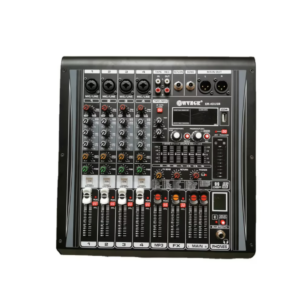 Mixer audio analog WVNGR ER-4D USB, 2 X 100 W, 4 canale, USB, Bluetooth, Egalizator, Card SD